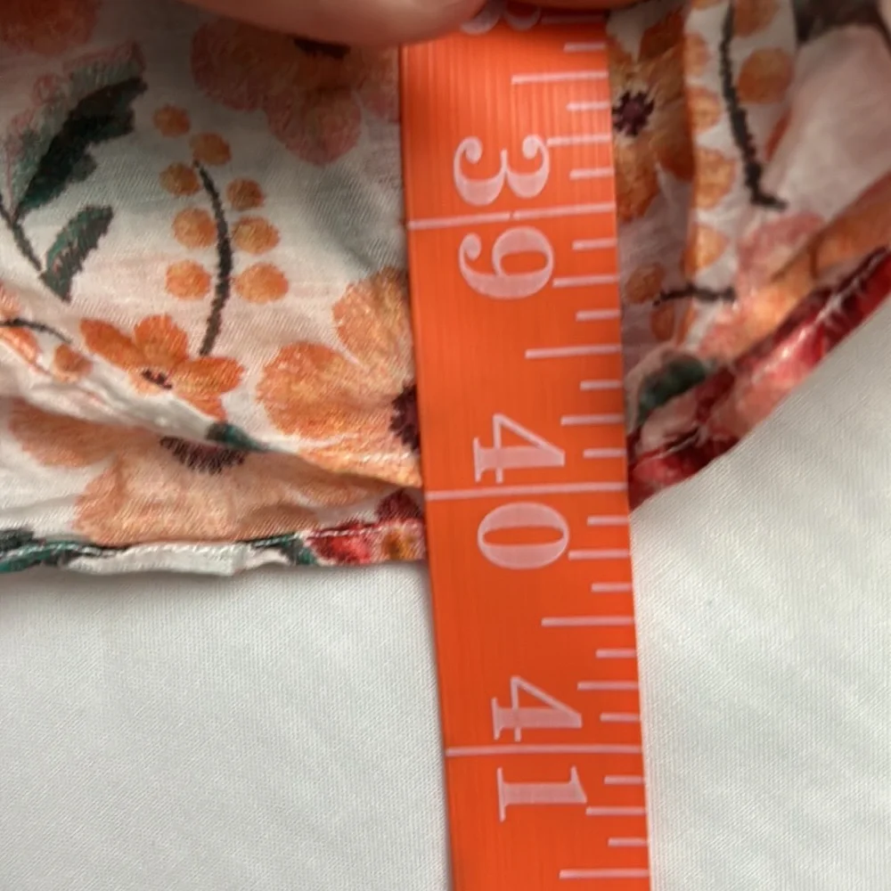 Anthropologie | Laia teka tiered floral maxi skirt size XL - Picture 11 of 11